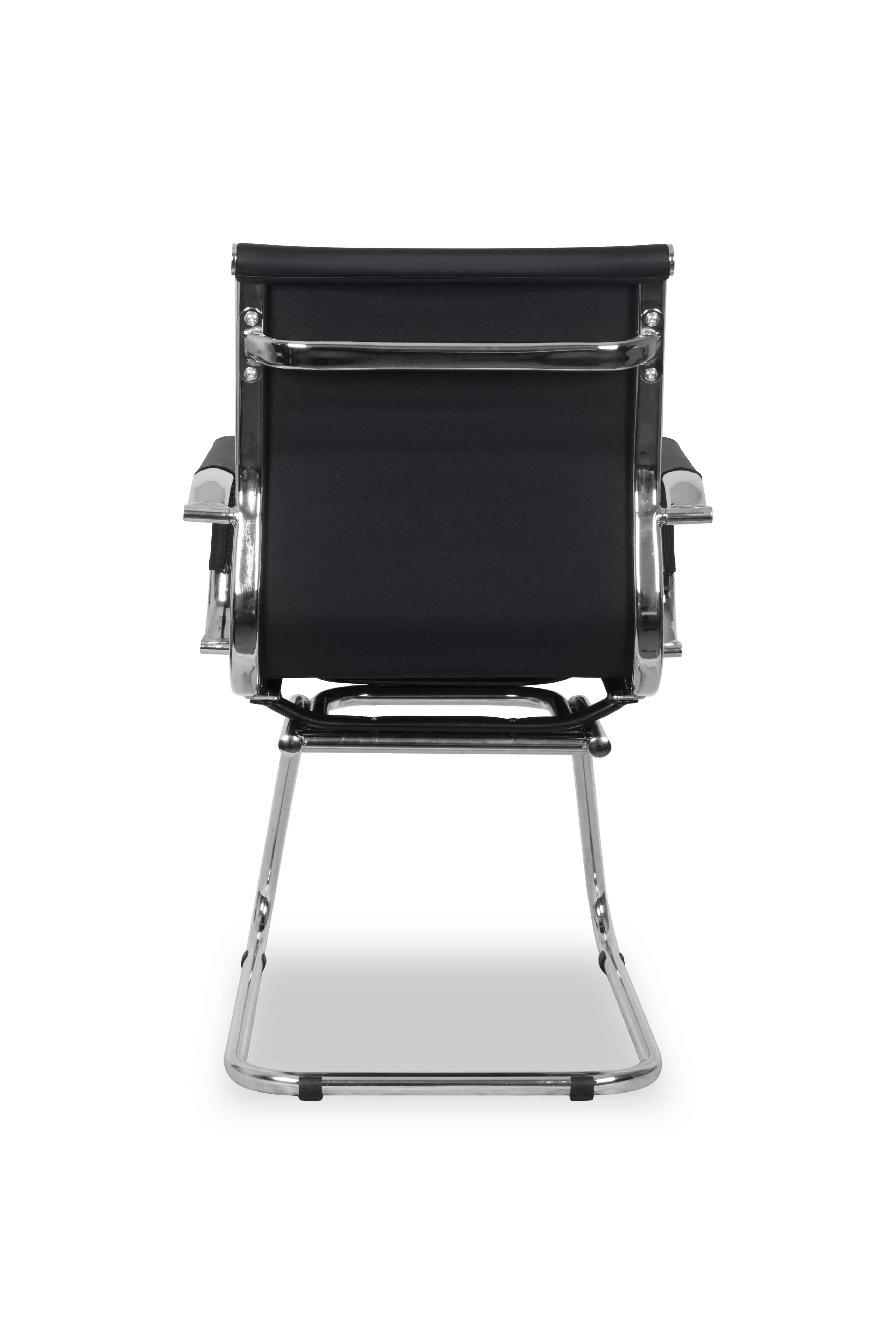 Стул College CLG-620 LXH-C Black (кресло) (Есть Черный Кожа с полиуретановым
