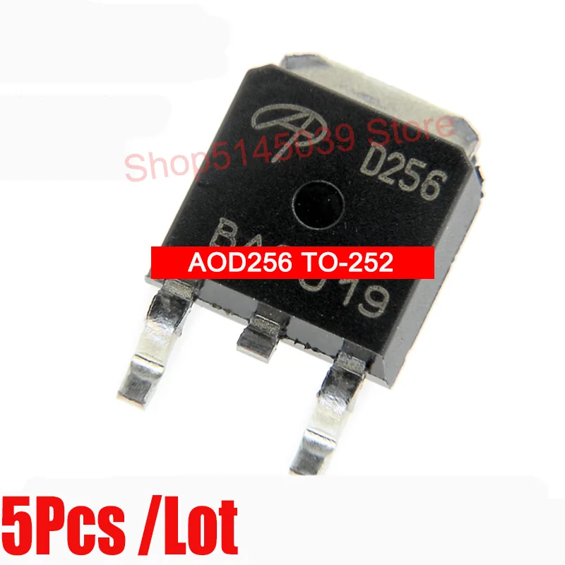 МОП-камера AOD256 D256 / TK10P60W 10P60 / R5207AND R5207A / FR220N IRFR220N / STD18NF03L 18NF03L, 5 шт.