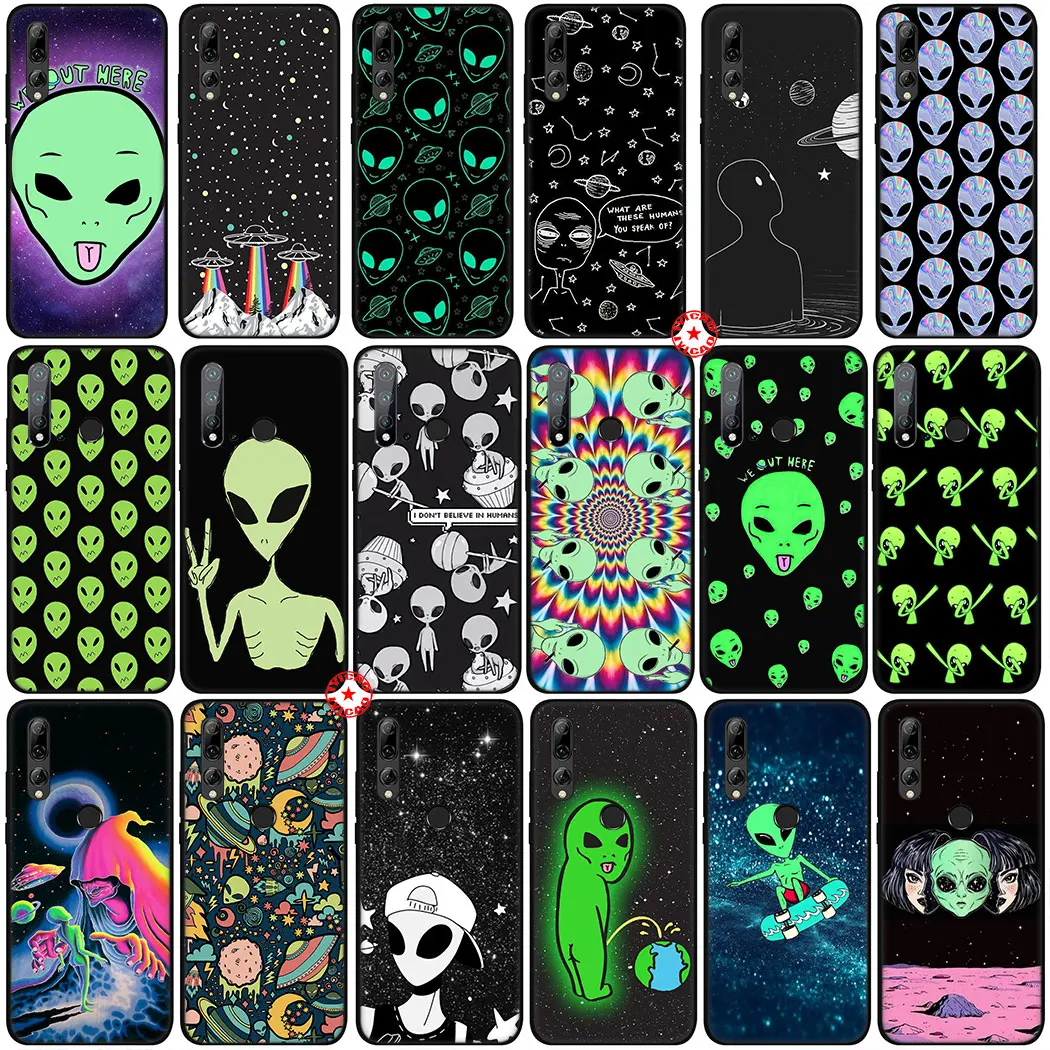 Y6 Alien Believe НЛО Мягкий силиконовый чехол для телефона Huawei Nova Smart 7 5 Pro SE 6 5T 5i 4E 4 3