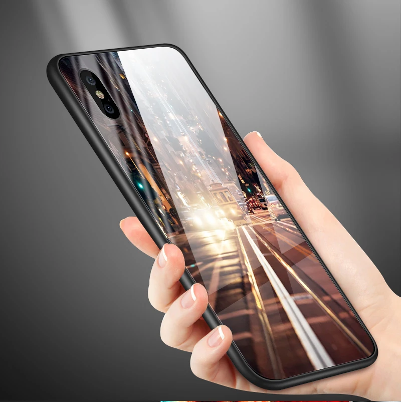 Чехол для телефона для iPhone 5S, se, 6, 6 S, 7, 8 Plus XR XS макс. закаленное стекло чехол для Meizu M5 M6 M8 M9 Примечание 16th плюс противоударный корпус