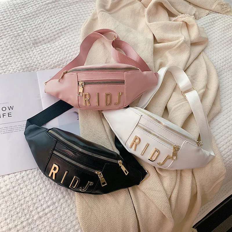 Mihaivin Женская поясная сумка кожаные поясные сумки черная для девушек нагрудная