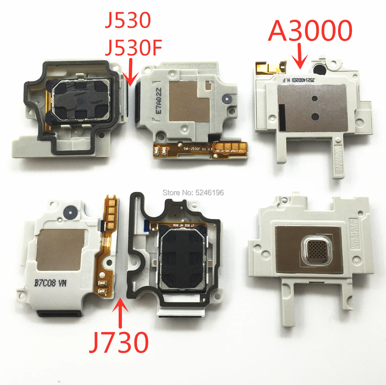 1 шт., громкоговоритель, звуковой модуль звонка, гибкий кабель для Samsung Galaxy J3 J5 J7 J530 J530F J730 A3000, ремонт