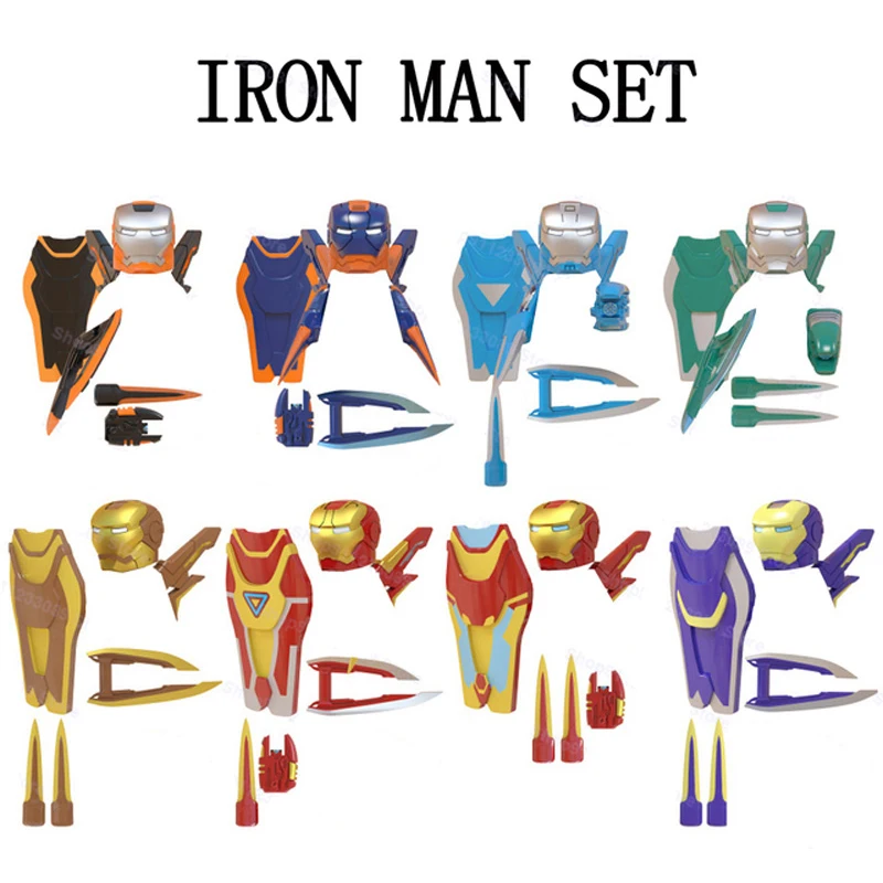 

Disney Blocks Super Heroes Building Blocks Iron Man Spiderman Bricks Thor Groot Action Figures Toys for Kids Gifts Boys BIrthday