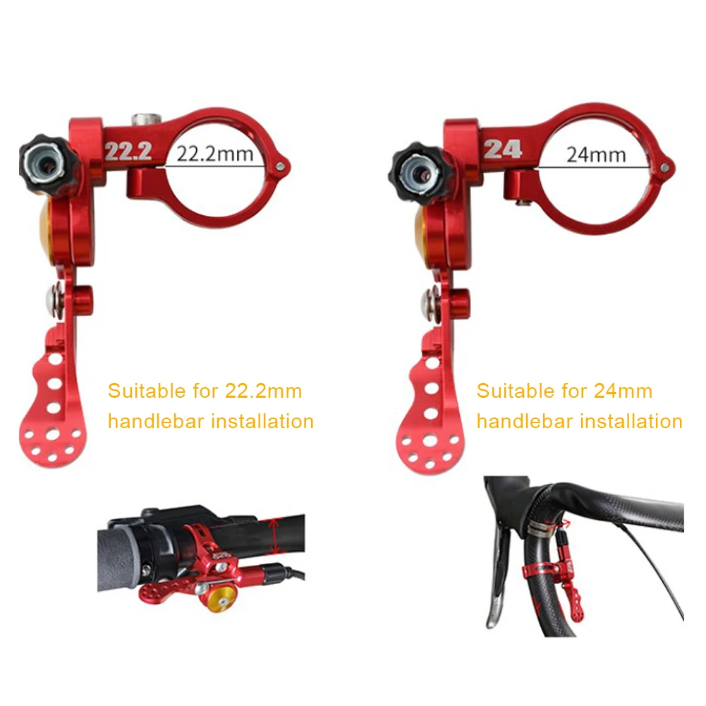MTB Road Dropper Post Remote Lever Seatpost Height Adjust Seat post remote control lever shifter style for 22.2/24mm | Спорт и