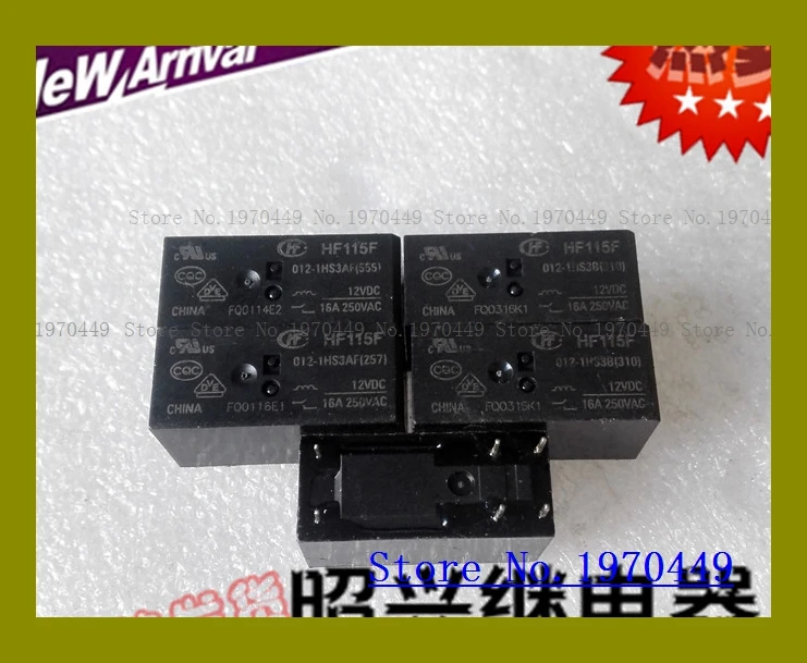 

HF115F 012-1HS3AF 16A 12VDC
