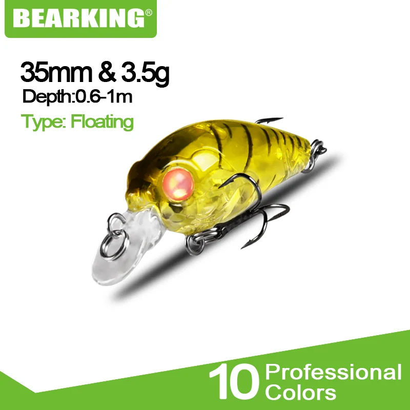 Подвесная рыболовная приманка Bearking 35 мм 3 5 г 1 м 2021 8 цветов|hard bait|fishing lurea lure |