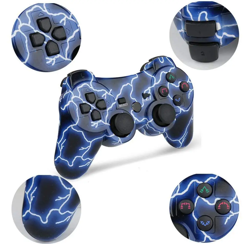K ISHAKO беспроводной/проводной для PS3 контроллер геймпад Playstation3 двойной шок USB