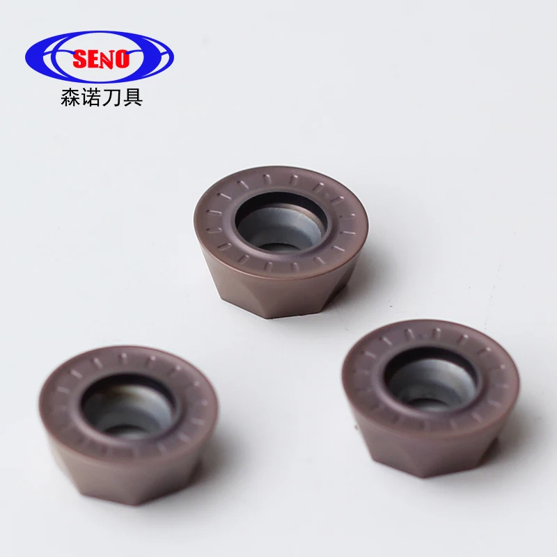 

RPMT1204/RPMT10T3MOE-JS High Performance Face Milling Inserts Blade Cnc Lathe Carbide Machine Tools Process Stainless Steel