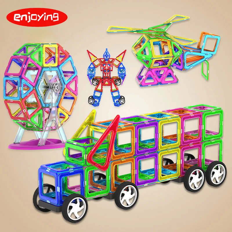 Магнитный конструктор блоки большой размер один кирпич часть аксессуар