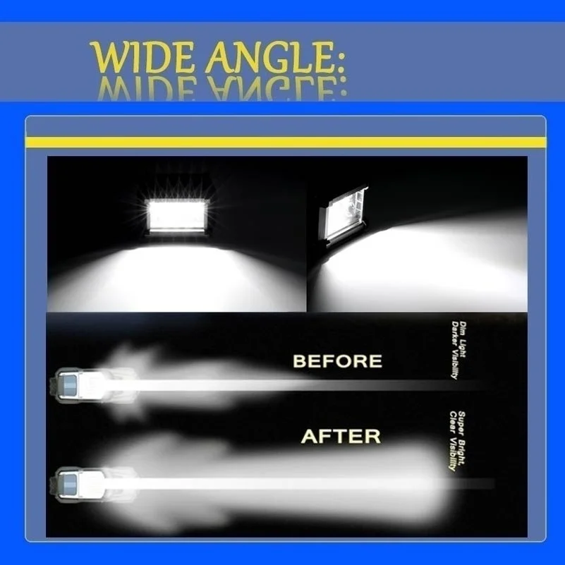 120 Вт налобный светильник светодиодный проекционный бар 12000 лм внедорожный