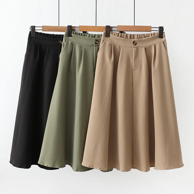 2019 Mori для женщин и девушек трапециевидная юбка тонкая высокая талия женские