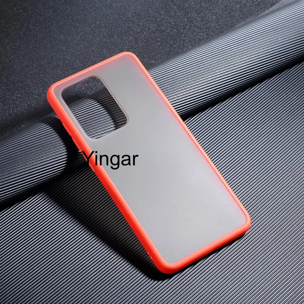Для samsung Galaxy S20 S20Plus S20Ultra акриловый + ТПУ противоударный матовый защитный чехол на