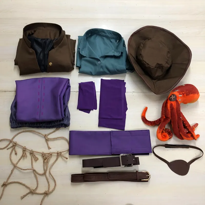 

Game Identity V Emma Woods Pirate shipsmith new skin Cosplay Costume Halloween Christmas costume for women/men adults