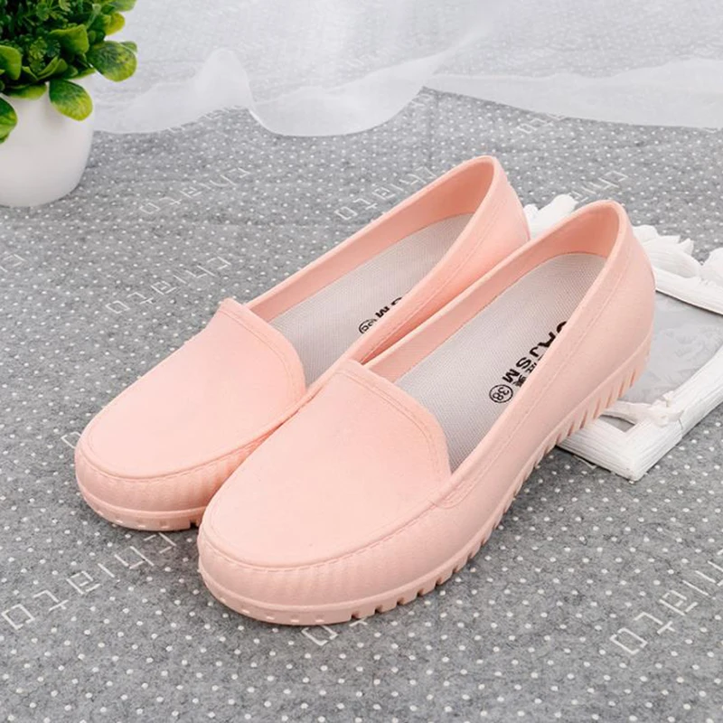 

2020 Korean Version Shallow Flat Bottom Bow Round Head Sweet Beauty Doudou Shoes Non Slip Four Season Casual Shoes Nurse Shoes