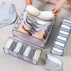 Ящик для хранения нижнего белья, складной шкаф для одежды сортировочный выдвижной ящик, органайзер для нижнего белья, носков, бюстгальтеров