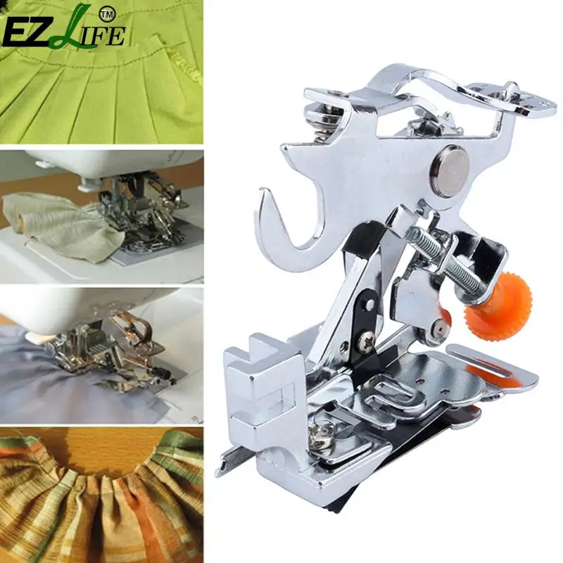 Бытовая прижимная лапка с низким хвостовиком плиссированная аксессуары для