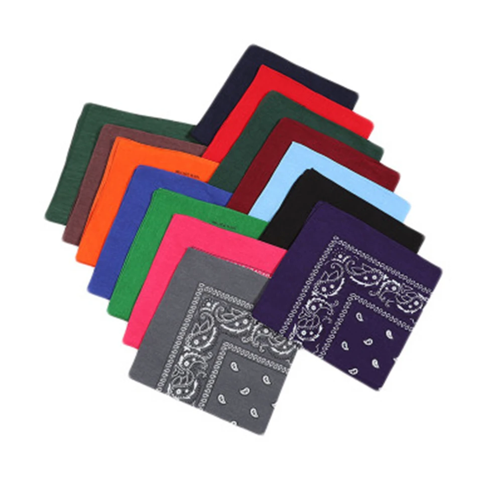 Разноцветный хип хоп Уличный спортивный головной платок с принтом шейный