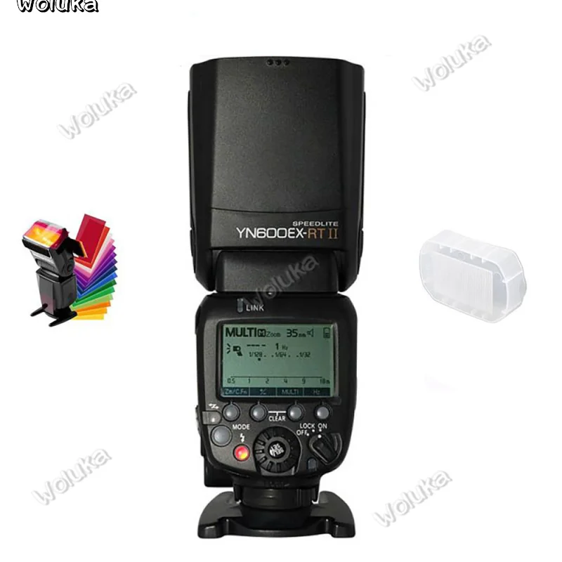 YN600EX-RT II 2 4G Беспроводная вспышка HSS 1/8000s Master TTL Speedlite для камеры Canon как 600EX-RT YN600EX RT CD50