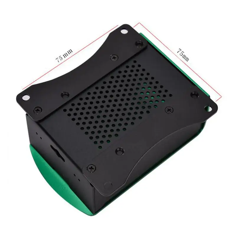 Raspberry Pi 3 Model B Plus алюминиевый серебристый зеленый черный чехол металлический