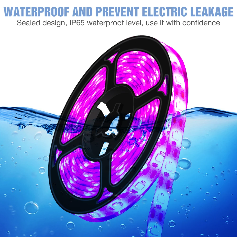 USB Full Spectrum Phytolamps Lamp LED Phyto Tape Lighting 5V Flexible Grow Light Strip Waterproof Plant Bulb Hydroponic SMD | Лампы и