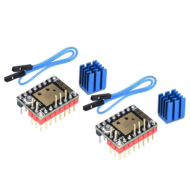 TMC2209 V1.2 тихий StepStick шаговый двигатель драйвер контроллер обновление TMC2208 UART для SKR