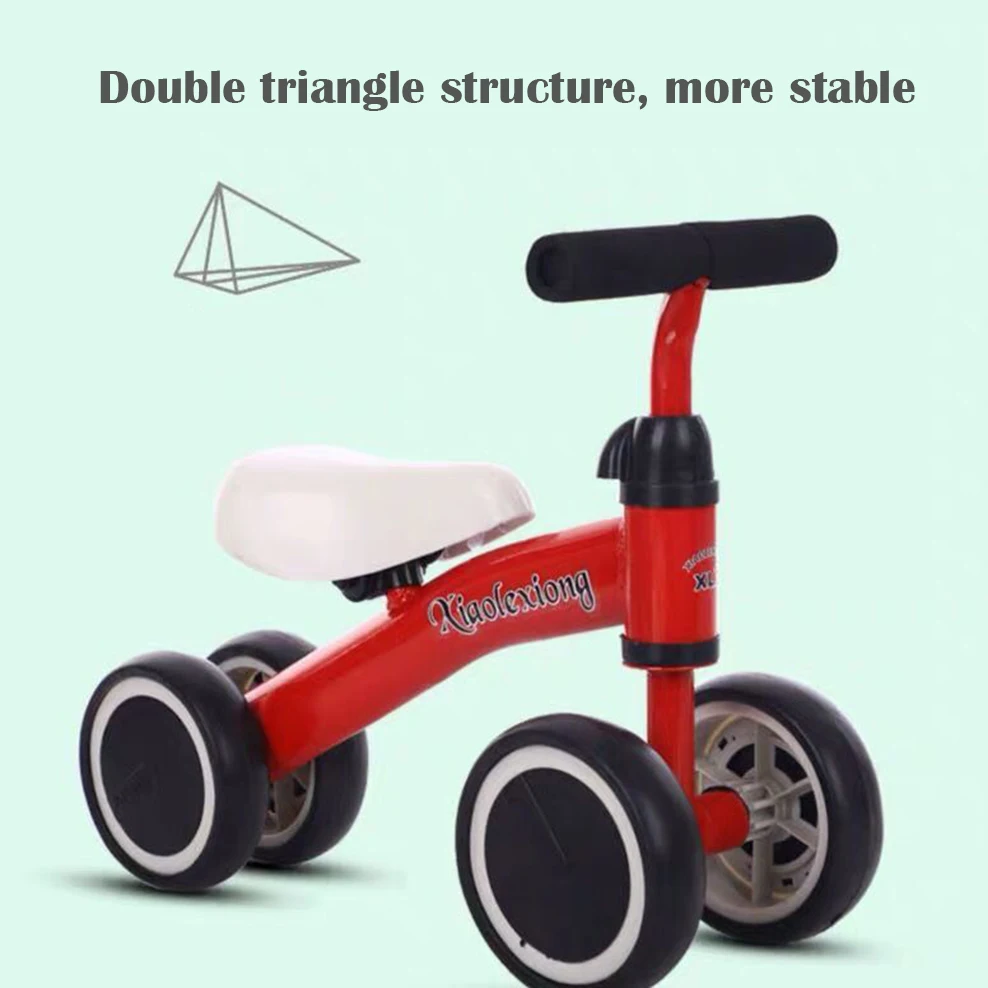 Двухколесный детский скутер без ног Детская балансировочная машина 1-2 года