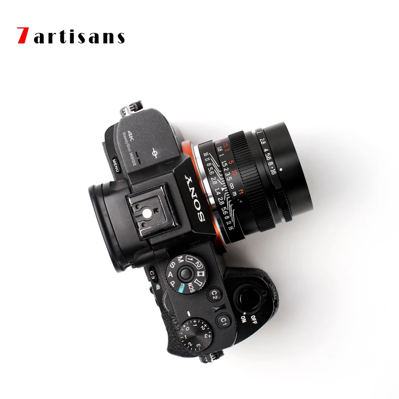 7artisans 35 мм F1.4 полный кадр ручная фокусировка объектива для всех одной серии SONY E