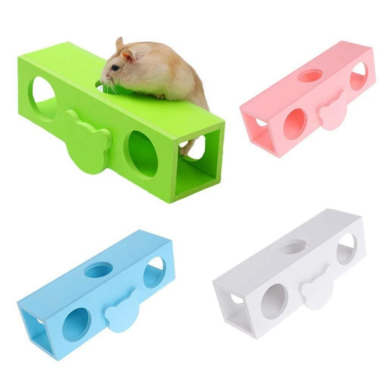 1 шт. Симпатичные Забавные игрушки хомяк деревянные качели свинья маленький