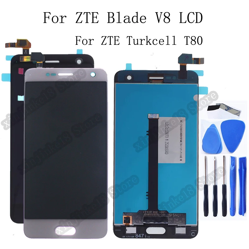 Высокого качества ЖК дисплей для дисплея ZTE Blade V8 Дисплей кодирующий
