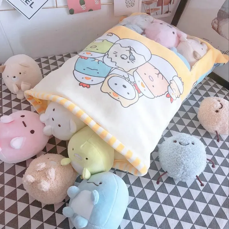 Мягкая подушка Sumikko Gurashi плюшевая японская анимация мягкая угол био мультяшная