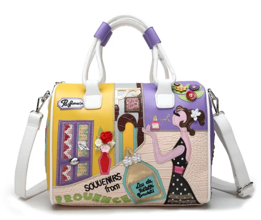 Мода для девочек 2020 подарочные сумки женщин через плечо Бостон Сумки из