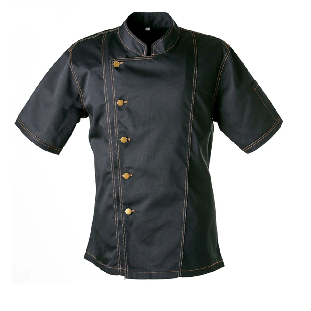 

chef uniform New arrival men kitchen cook workwear multiple colour shirt short/long sleeve chef jacket chef restaurant uniform