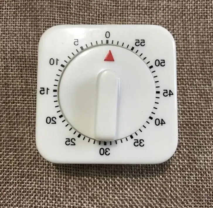 

Kitchen Timer Square 60 Minute Mechanical Kitchen Cooking Timer Food Preparation Baking Countdown Reminder Wholesale