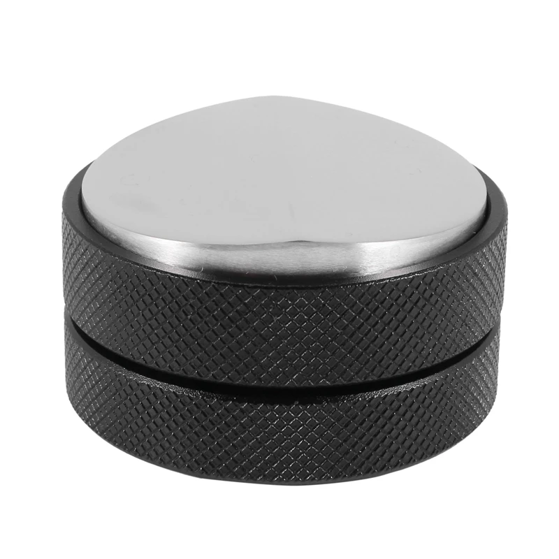 

58.35mm Coffee Tamper Stainless Steel Convex Base Adjustable Griphandle Barista Espresso Tamper Palm Pressure Coffeeware