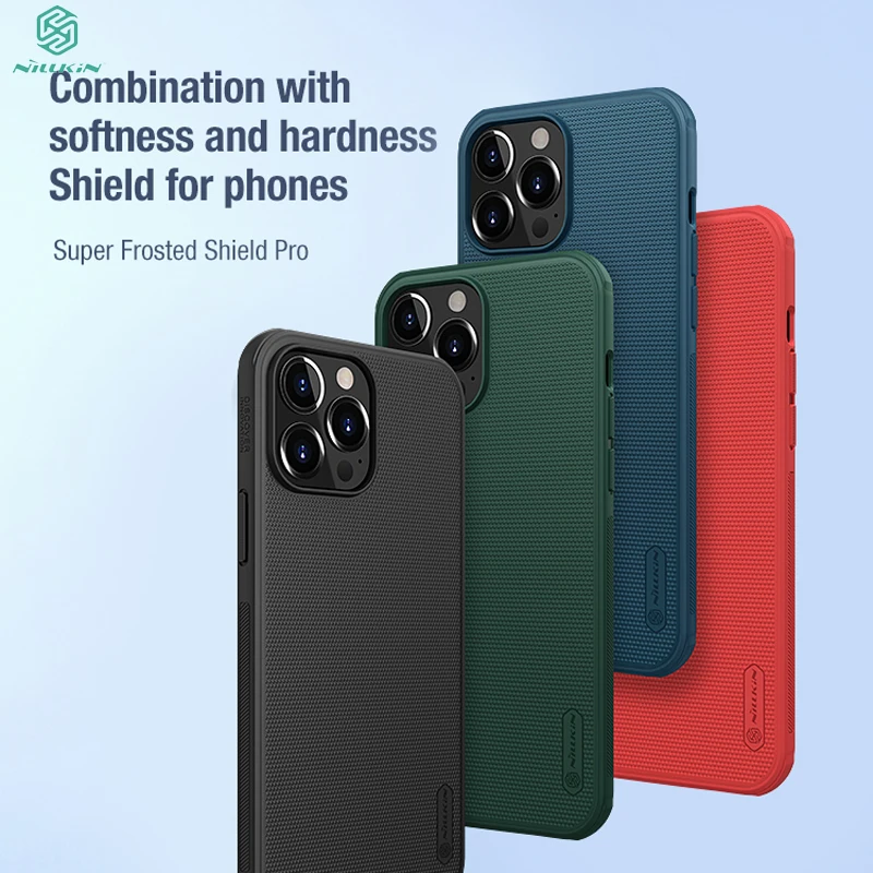 

10 шт./лот для Iphone 13 pro max, чехол NILLKIN, подходящий чехол для iphone 13 pro, суперматовый защитный жесткий чехол для iphone 13 mini