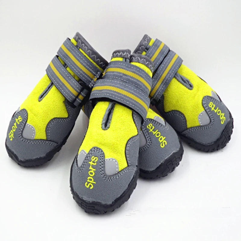 Ботинки для обувь собаки питомец Нескользящие водонепроницаемые ботинки с