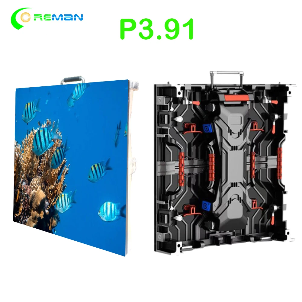 Панель модуля ТВ-экрана p3.91 светодиодный экран дисплея рекламный Прокат