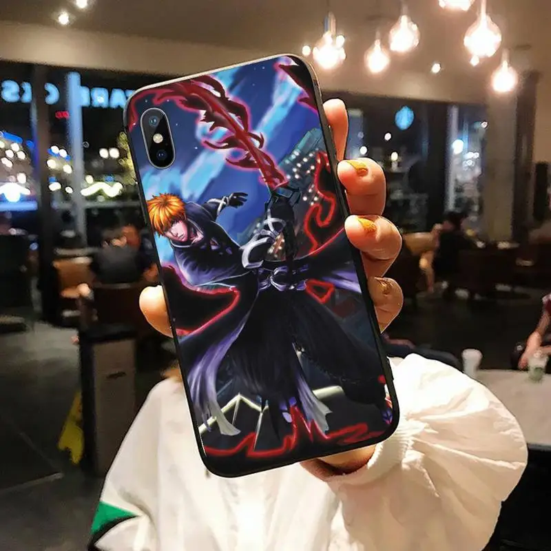 

Bleach japanese anime manga high quality mobile Phone Case shell for iPhone 11 12 pro XS MAX 8 7 6 6S Plus X 5S SE 2020 XR