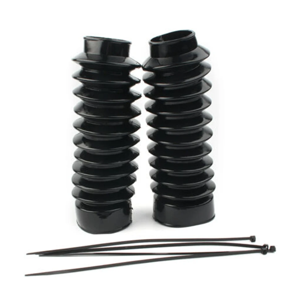 2 шт. 41 мм вилка передние Гетры ботинка амортизатор резиновый для Harley FXST FXDWG &