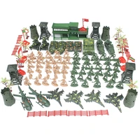 122pcsset childrens toy soldier toy vehicles setsoldiers action figures sand table modelmini soldier figures toy