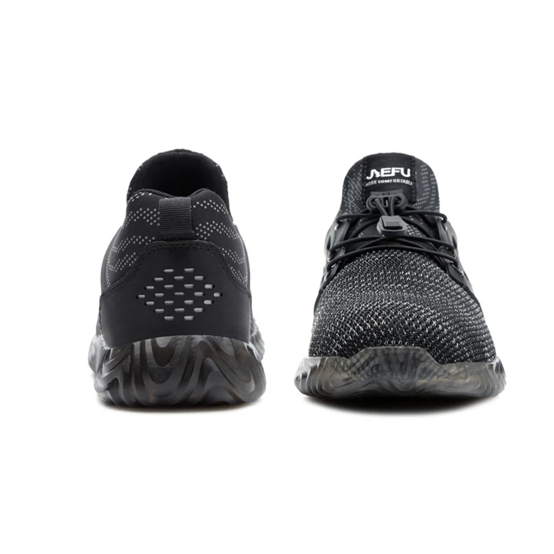 High Quality Steel Head Shoes Men's Lightweight Breathable Soft Bottom Stab-resistant Work Anti-smash Safety | Обувь