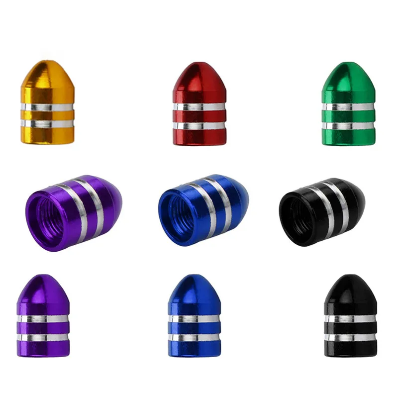 8 шт. универсальная алюминиевая цилиндрическая задняя крышка для автомобиля