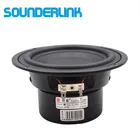 1 шт., 5-дюймовый льняной конус для аудиолабораторий, низкочастотный динамик 60 Вт, сабвуфер