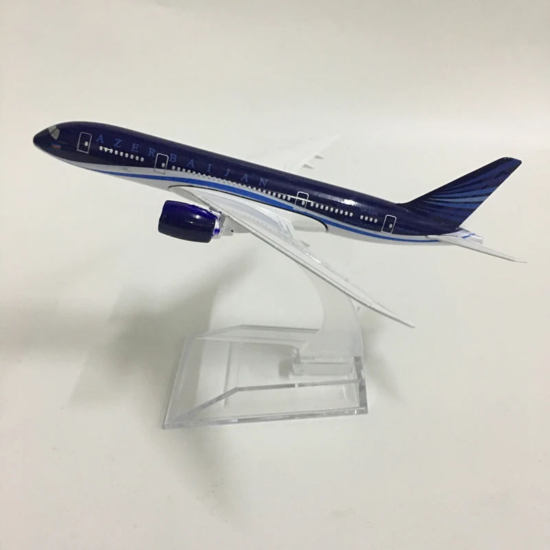 JASON TUTU 16 см azerbaian Boeing 787 модель самолета Модель аэроплана самолет литая под