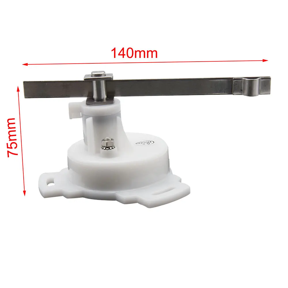 Водонепроницаемый угловой датчик руля для лодки 85 мм 0 ~ 190 Ом угла с красной