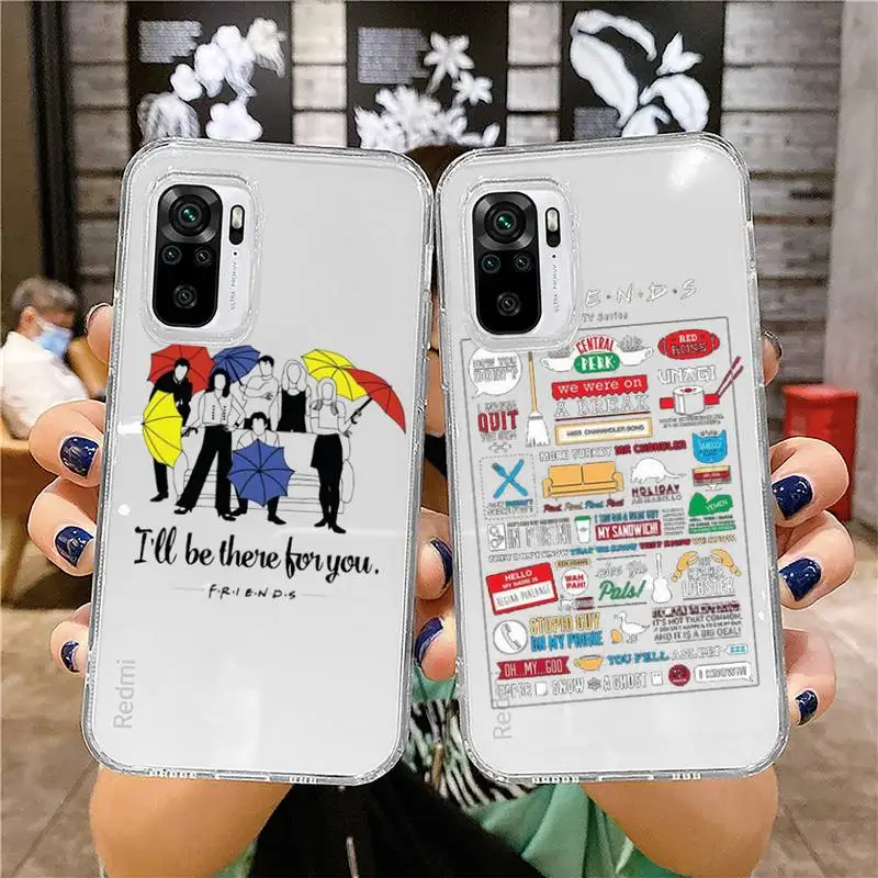 

Perk Coffee friend Phone Case for xiaomi 11 redmi note 10 9 8 7 pro lite T A S 10T 9A 9S 8T pro 4G transparent coque funda