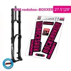 2018 ROCKSHOX BOXXER, горный велосипед, передняя часть наклейки на вилке, велосипедные наклейки