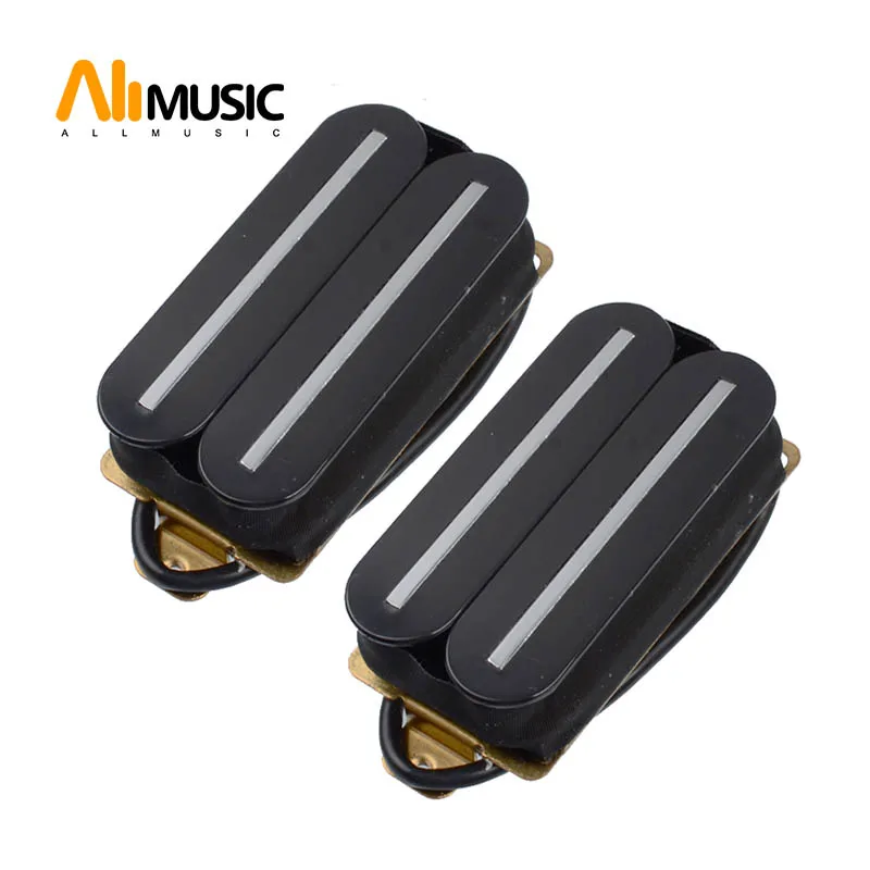 ALLMusic набор электрогитары Humbucker Dual Coill Rail гитара Пикап с 57 мм стальным полюсом