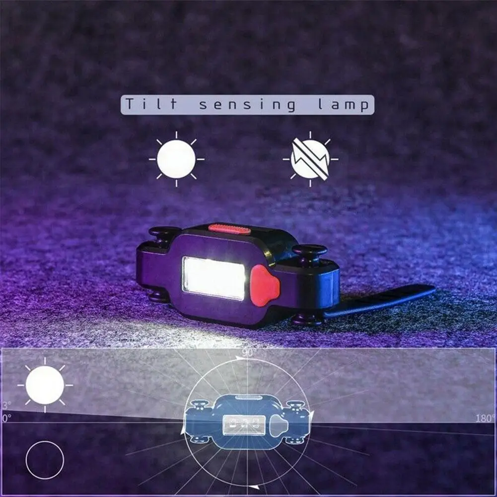 

Electronic LED Fishing Rod Sensor Light Gravity Fish Induction Bite Clock Lamp For Night Fishing Alarm Sound M9N2