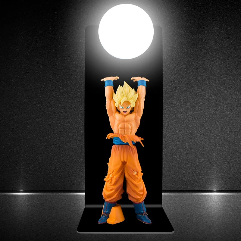 S. orange DIY DRAGON BALL Аниме Goku Zamasu Вегета Буу силовые бомбы настольная лампа светодиодный ночник декоративное освещение подарки